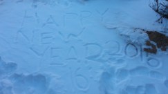 First day of the 2016 and our first Park. Arches.