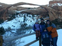 There were far more people at Arches than I thought there would be. Thankfully, so we could take each others pictures.