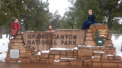 This was a big deal for us. We wanted to see this forever. I'll admit our first view was a total let down. the whole place was socked in. You couldn't see more than a hundred feet.